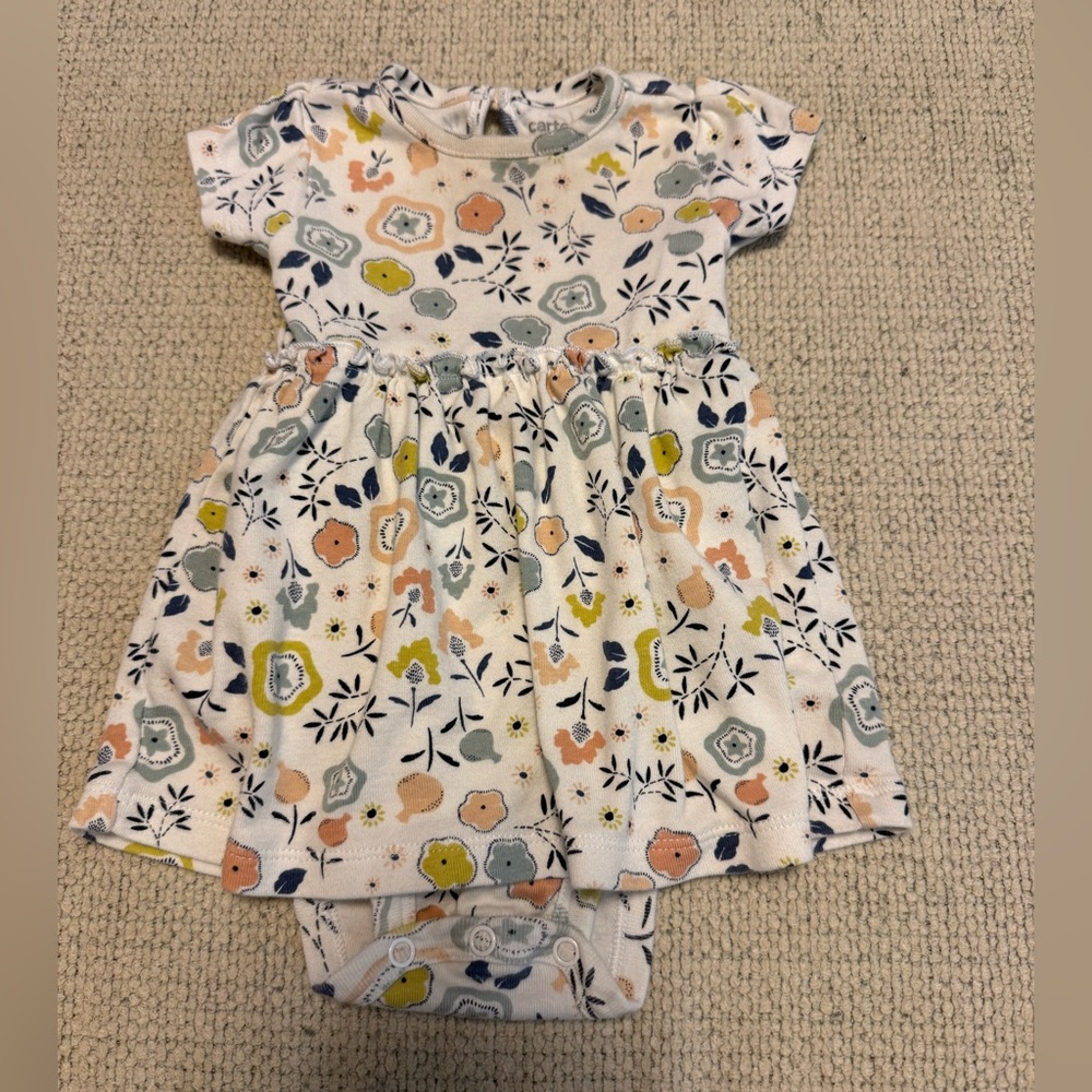 Carter's Floral One Piece - Multicolor